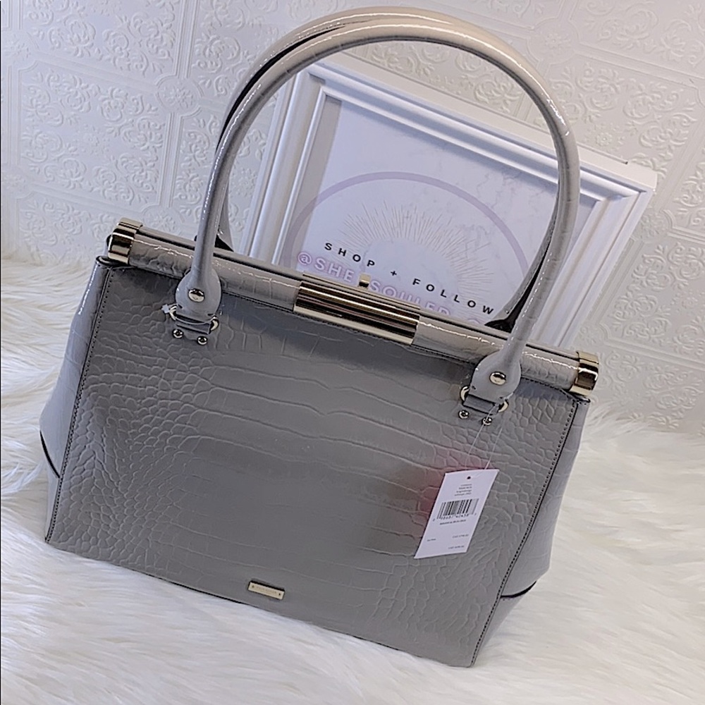 SOLD!! KATE SPADE ✖️ Soft Taupe Bag $698!! - Picture 3 of 16